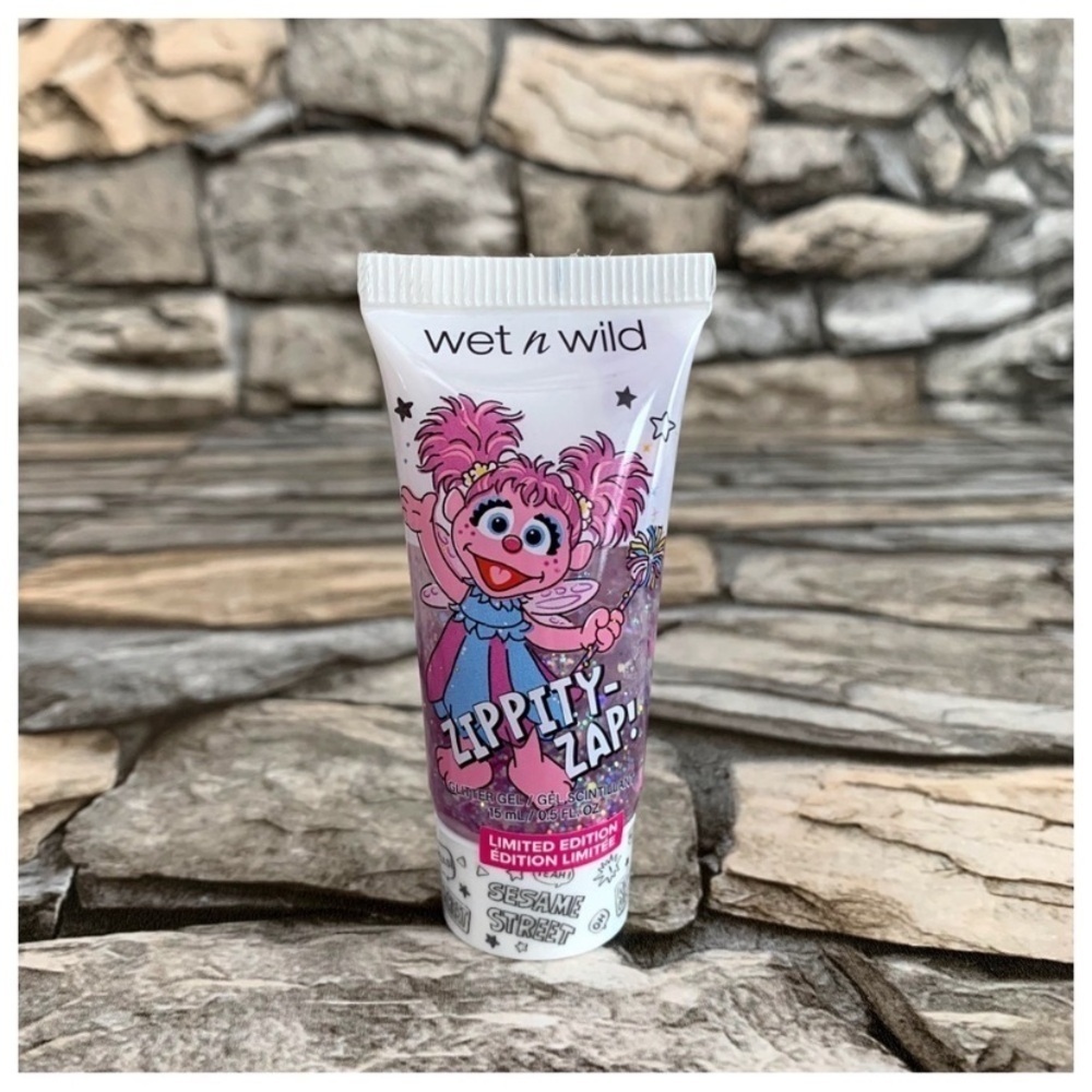 Sesame Street x Wet n Wild Glitter Face & Body Gel Abby Cadabby Limited Edition